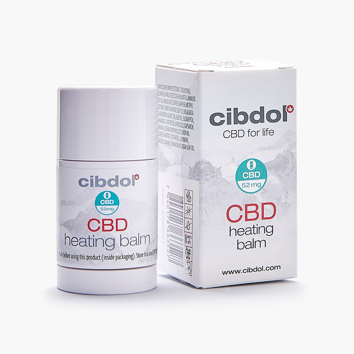 Cibdol Baume chauffante CBD