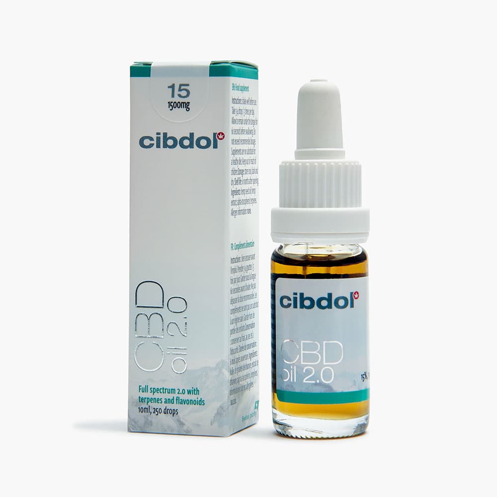 Cibdol Huile de CBD 2.0 15%